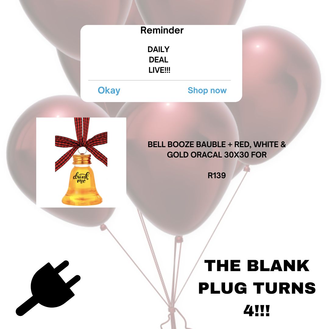 Bell Booze Bauble Deal