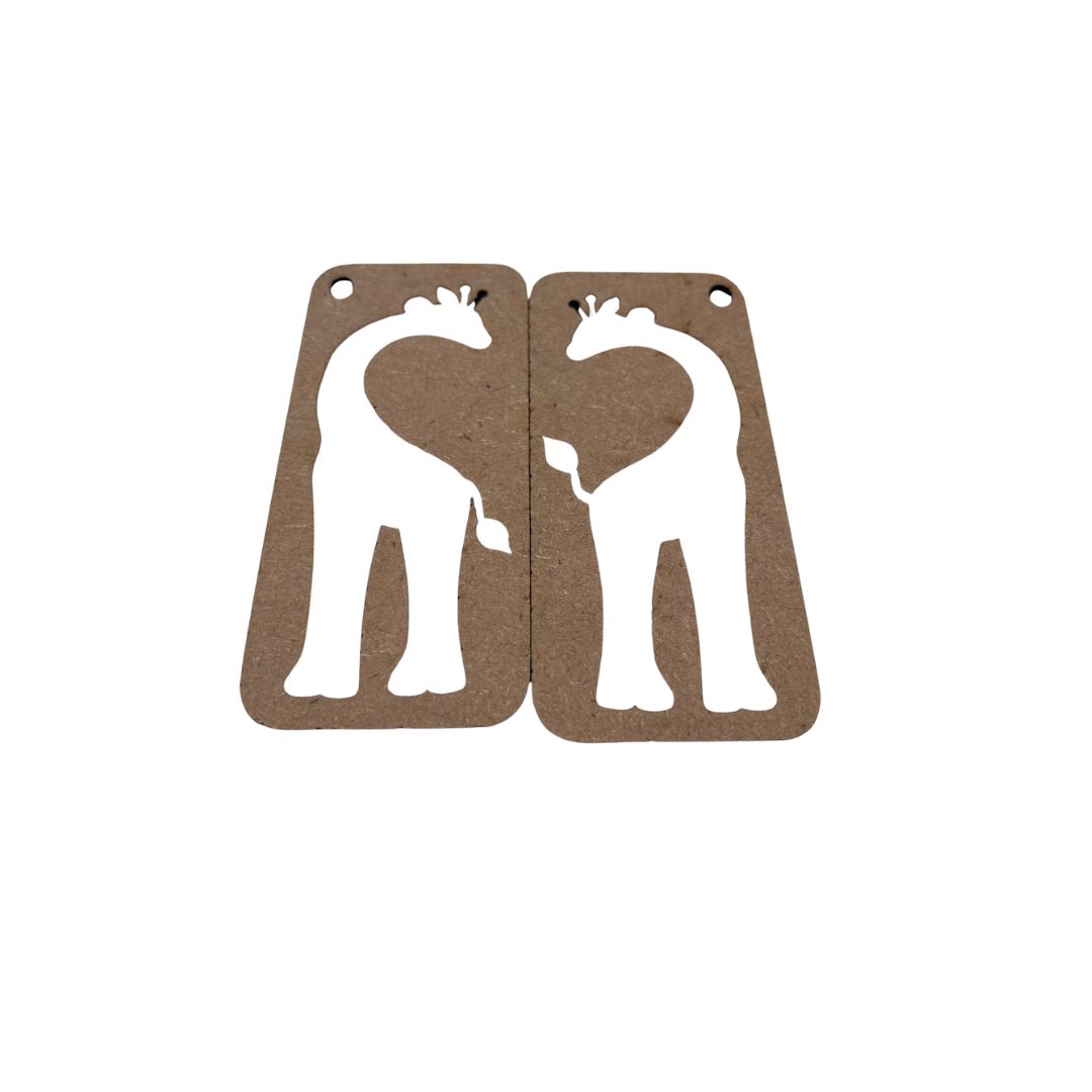 Giraffe Keychain Set - Large