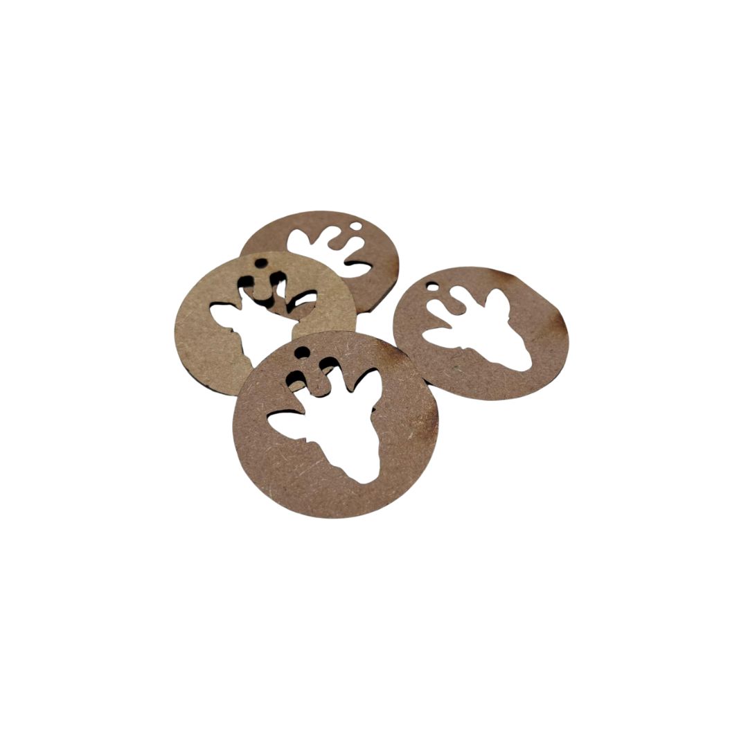 Giraffe Rounds Set of 4 - MDF