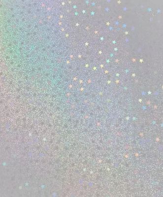 Galaxy Star Holographic Laminate Sheets