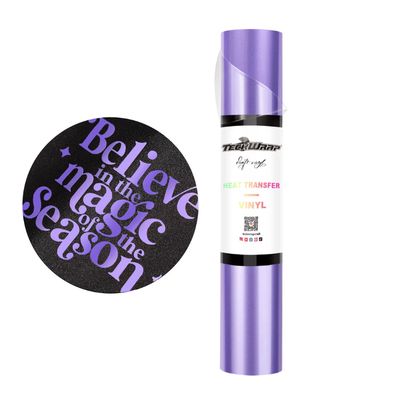 Metallic Pearlescent Heat Transfer Vinyl - Iris Purple