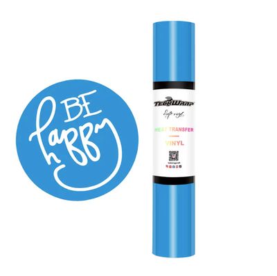 PU Heat Transfer Vinyl - Sky Blue