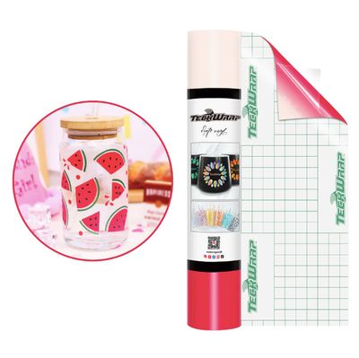 Cold Color Changing Adhesive Vinyl  -  Red