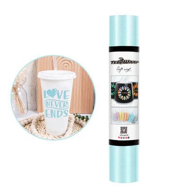 Shimmer Adhesive Vinyl - Lake Blue