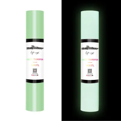 Reflective Heat Transfer Vinyl - Pastel Green