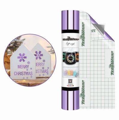 Bubble Free Mirror Chrome Adhesive Vinyl - Iris Purple