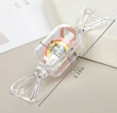Clear Candy Shaped Holder
