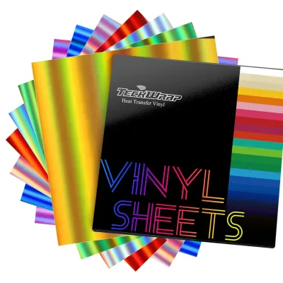 Holo Metallic HTV Sheets - 7 Sheet Pack