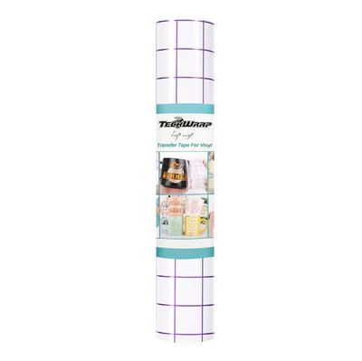 Medium Tack Transfer Tape - Purple Grid 30CM X 1 M
