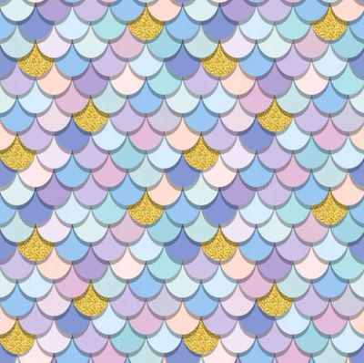 Infusible Ink Transfer Sheet - Mermaid Scales Multi Colour