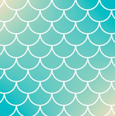 Infusible Ink Transfer Sheet - Mermaid Scales Green