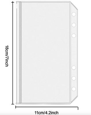 Plain Clear Binder Index Divider