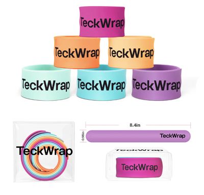Silicone Slap Bracelets - Bright