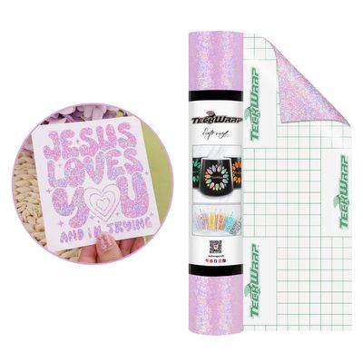 Colorful Pearl Adhesive Vinyl - Lilac