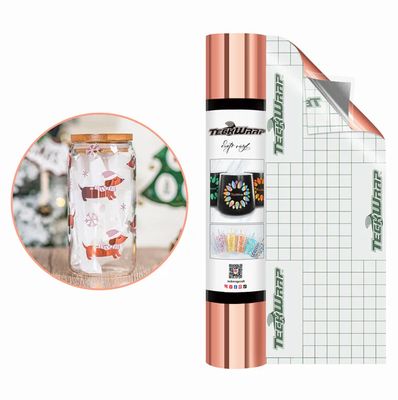 Bubble Free Mirror Chrome Adhesive Vinyl - Autumn Copper