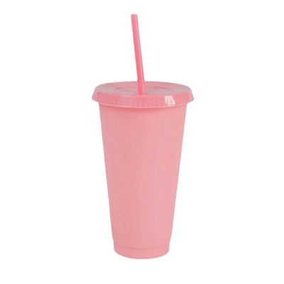 24 oz/ 710ml Cold Cup - Light Pink
