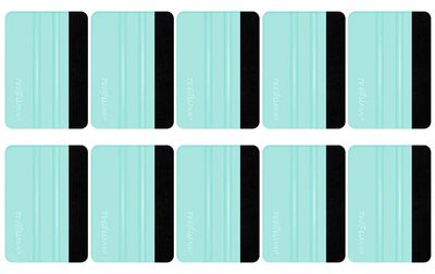 Teckwrap Large Felt Squeegee - Mint - Single Unit