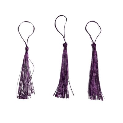 Bookmark Tassel - Pack of 5 - Grape