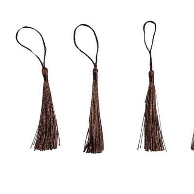 Bookmark Tassel - Pack of 5 -Chocolate