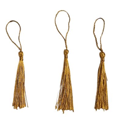 Bookmark Tassel - Pack of 5 -Deep Mustard