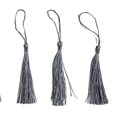 Bookmark Tassel - Pack of 5 - Dark Grey