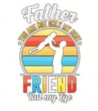Dad Sticker: Father Best Friend
