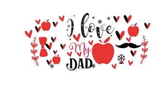 Libby Cup Full Wrap - Love Dad