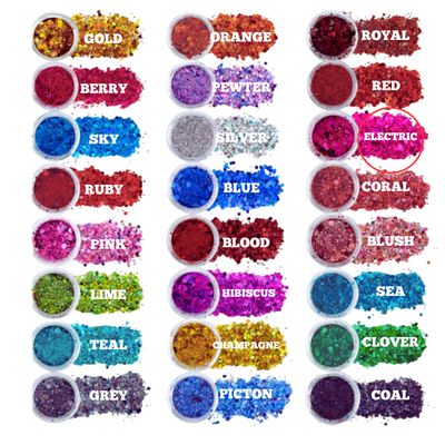 Chunky Mix  Glitter - Electric