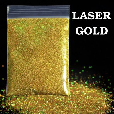Fine Glitter 10g - Laser Gold