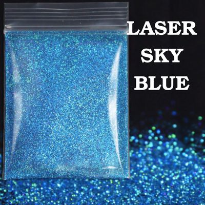 Fine Glitter 10g - Laser Sky Blue