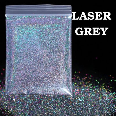 Fine Glitter 10g - Laser Grey