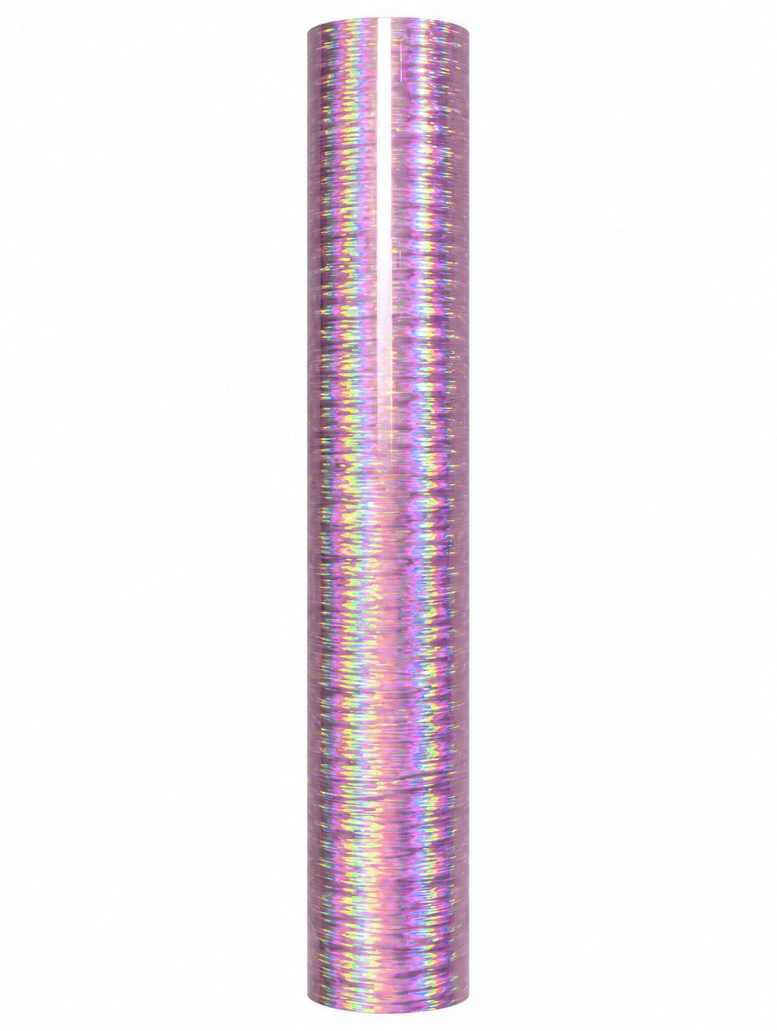 Holographic Starlight Adhesive Craft Vinyl - Pink