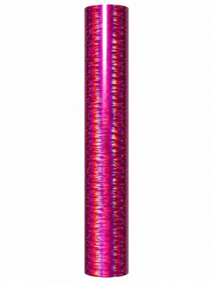 Holographic Starlight Adhesive Craft Vinyl - Fuschia