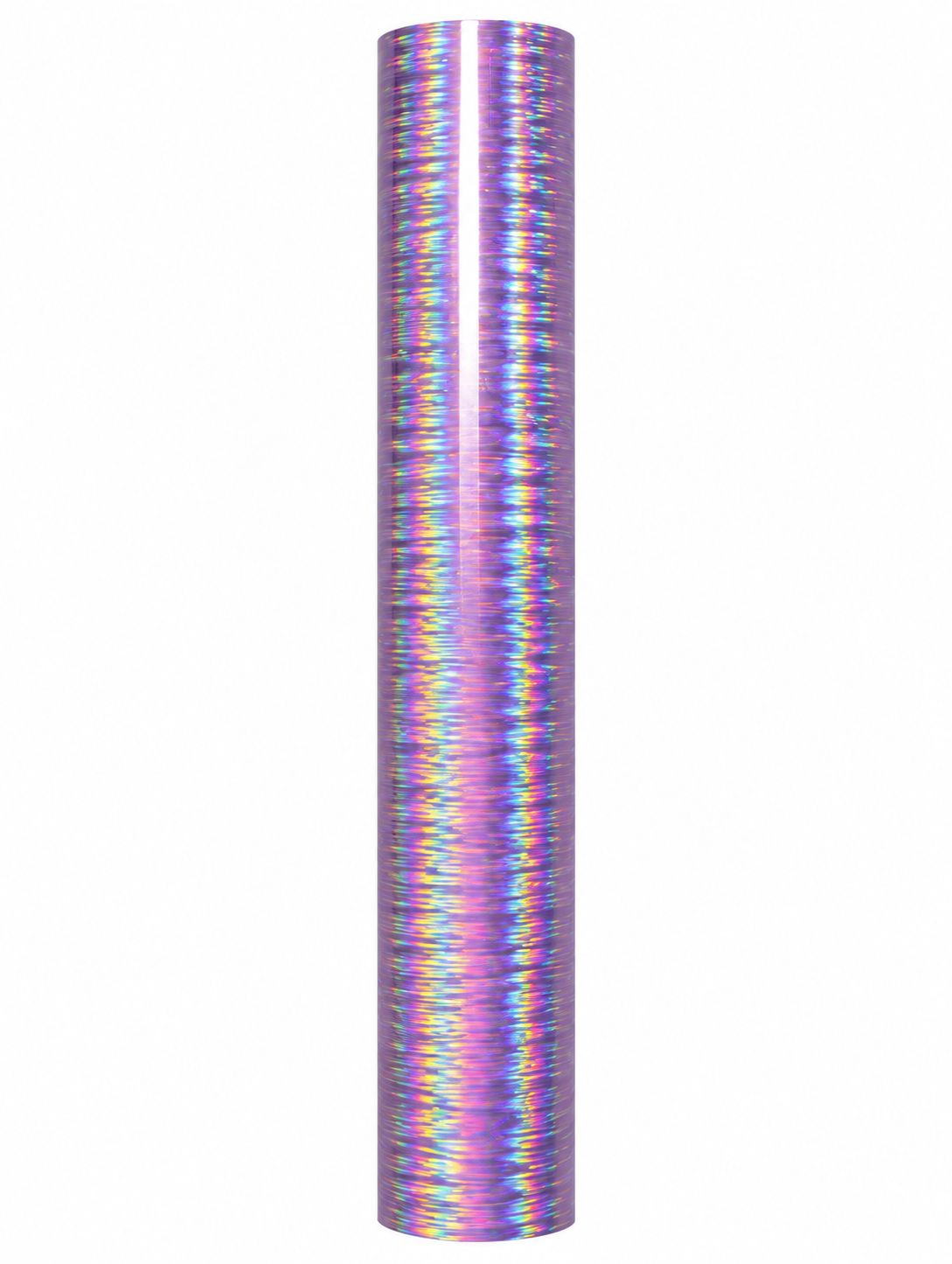 Holographic Starlight Adhesive Craft Vinyl - Lilac