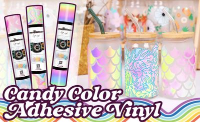 Candy Color Craft Vinyl -  Candy Holo Cloud