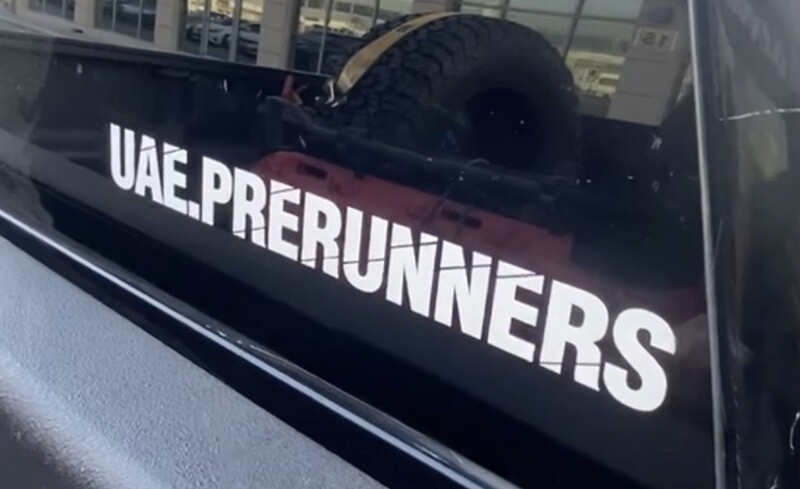 UAE.Prerunners Sticker