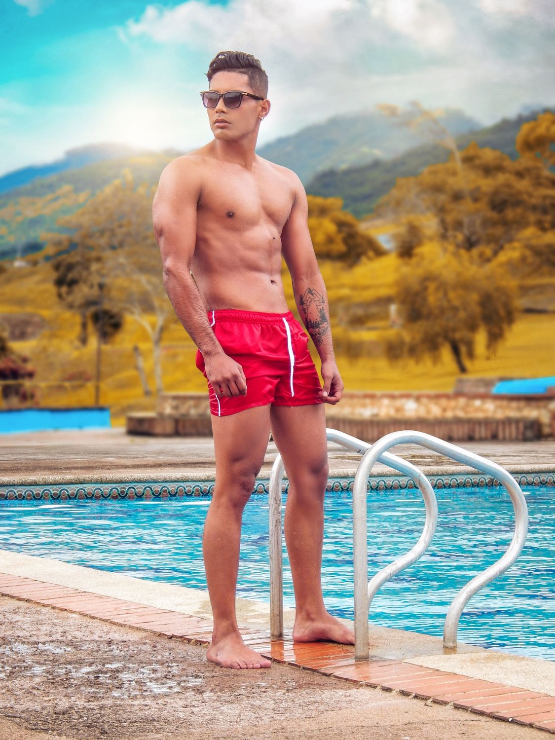 SHORT TRAJE DE BAÑO