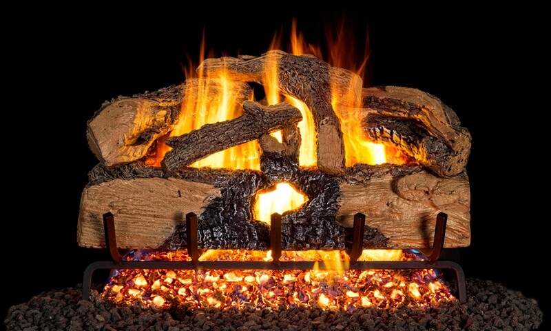 Charred Evergreen Split Oak - G52