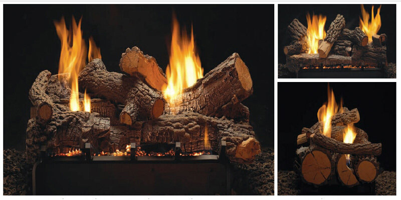 Raleigh Refractory Log Set (Requires Vista Burner)