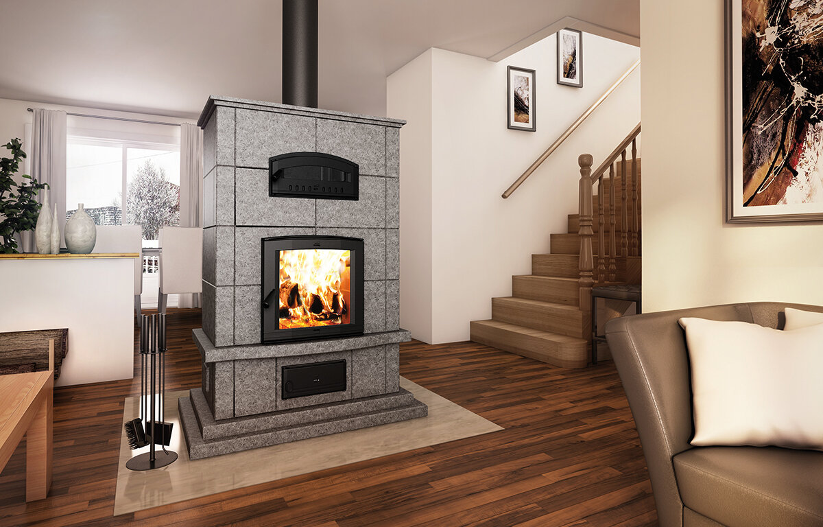 FM1000 MASS FIREPLACE WITH OVEN