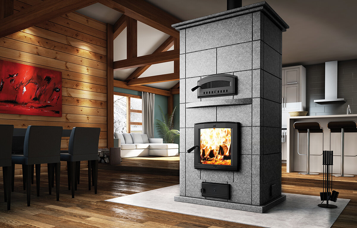 FM1500 MASS FIREPLACE WITH OVEN