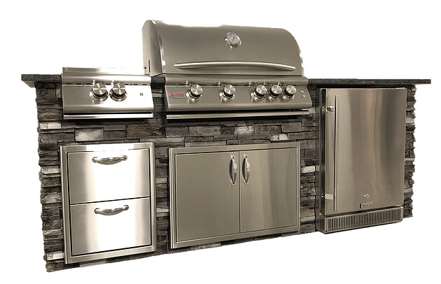 8' Grill Islands