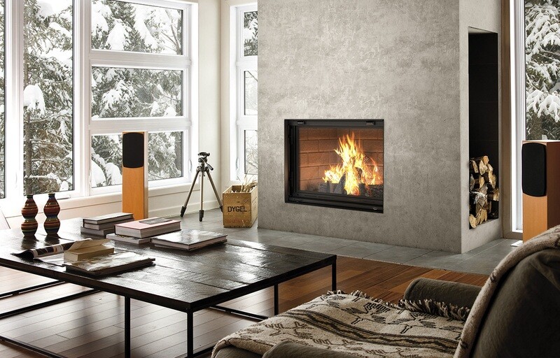ANTOINETTE - WOOD FIREPLACE