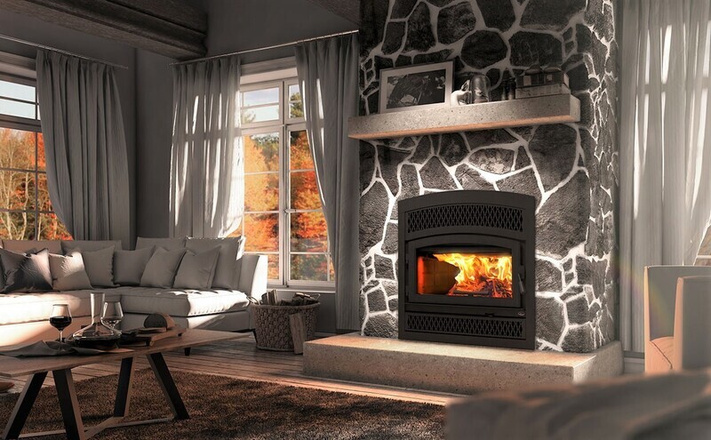 LAFAYETTE II - WOOD FIREPLACE