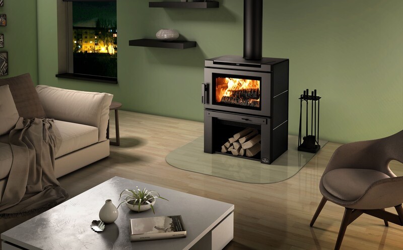 MATRIX WOOD STOVE WITH BLOWER