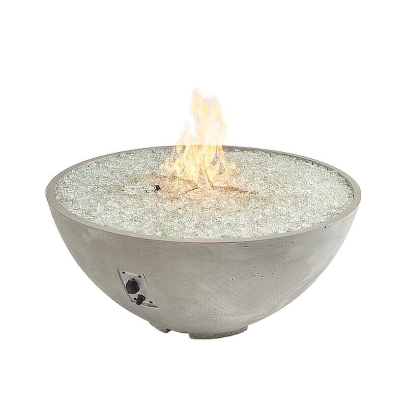 Cove Edge 42" Round Gas Fire Pit Bowl - More Colors