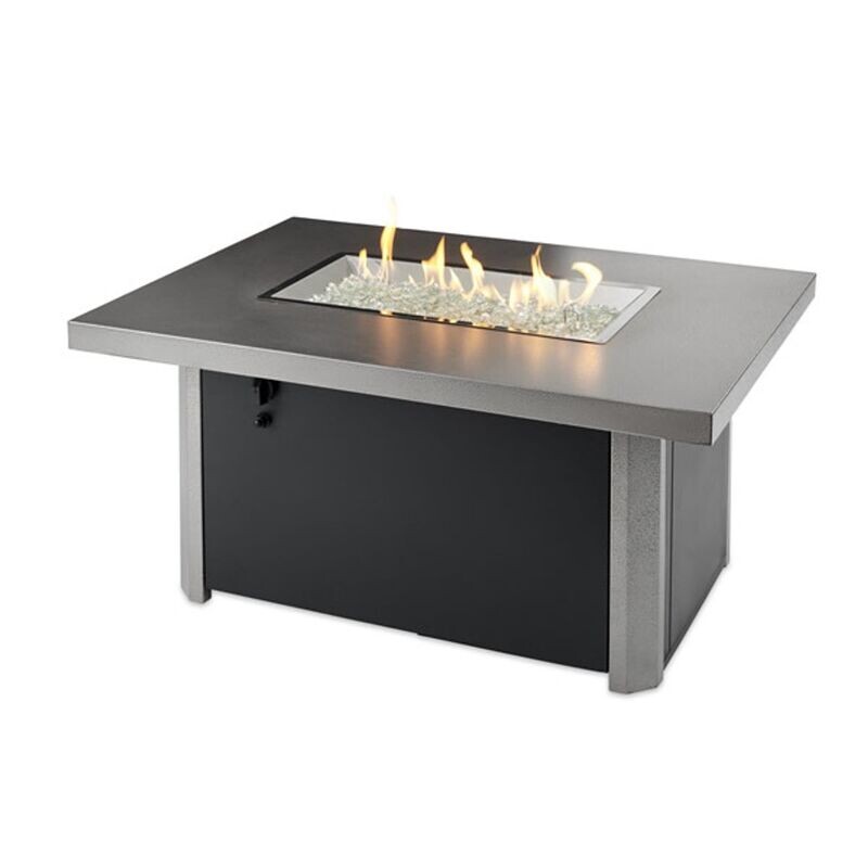 Caden Rectangular Gas Fire Pit Table