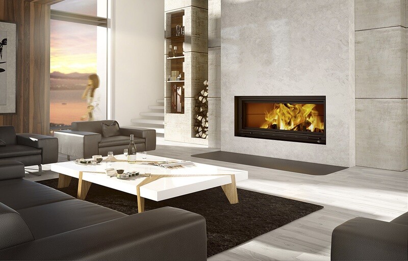ST-LAURENT - LINEAR WOOD FIREPLACE