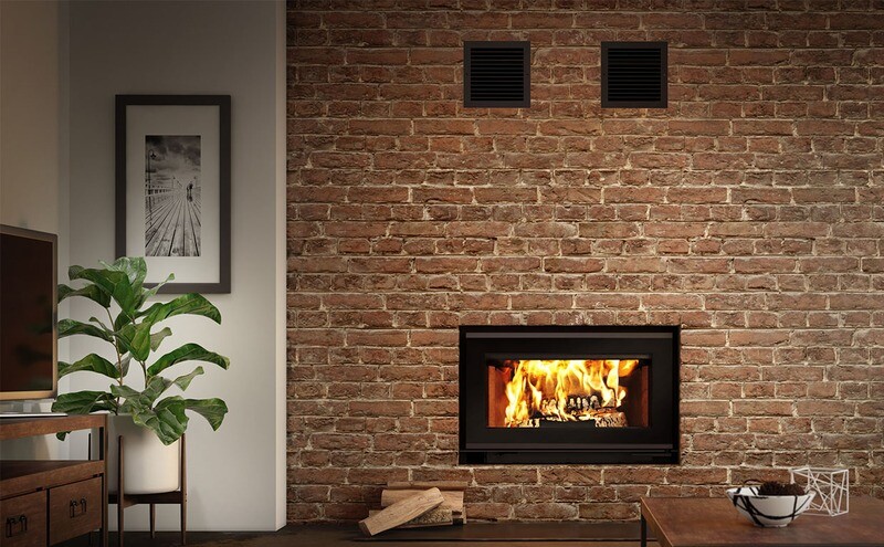 MUNDO II - WOOD FIREPLACE