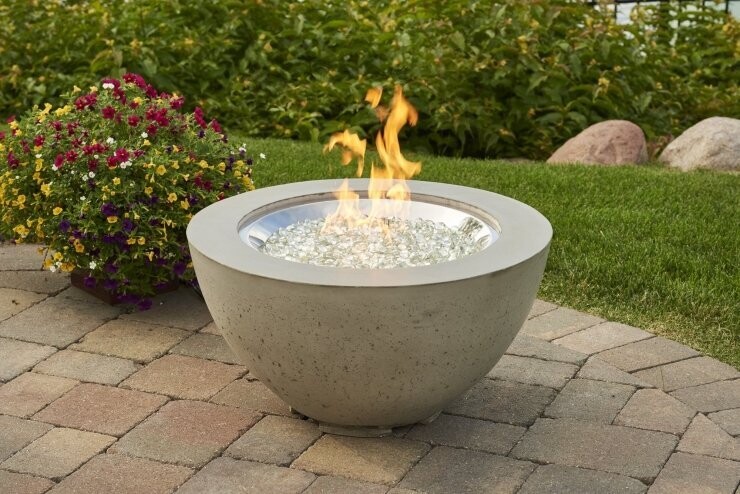 Cove 29" Round Gas Fire Pit Bowl